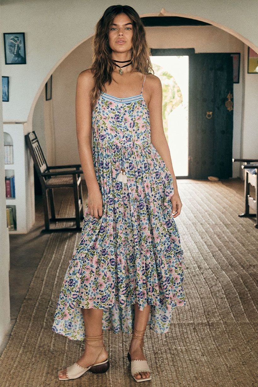Spell Impala Lily Sundress - Iris