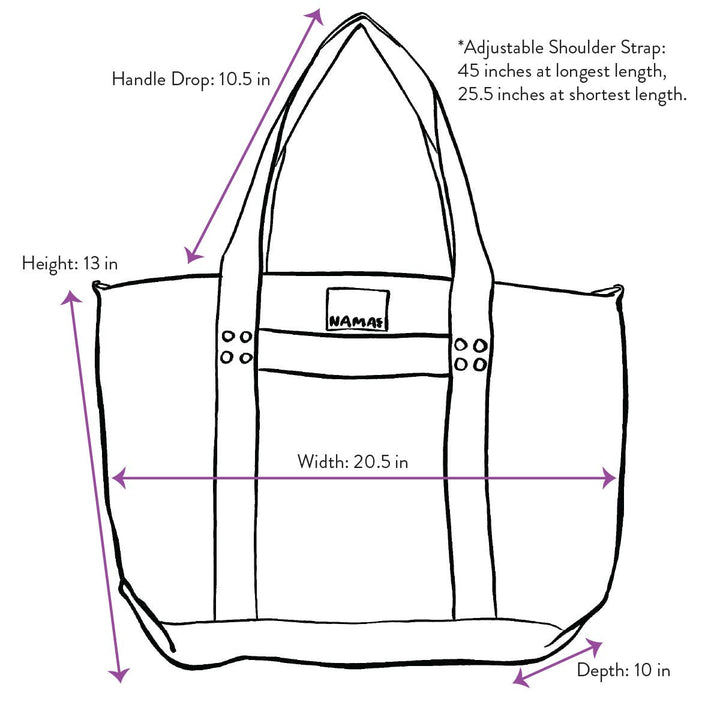 The Goa Recycled Nylon Travel Tote - Candy Stripe