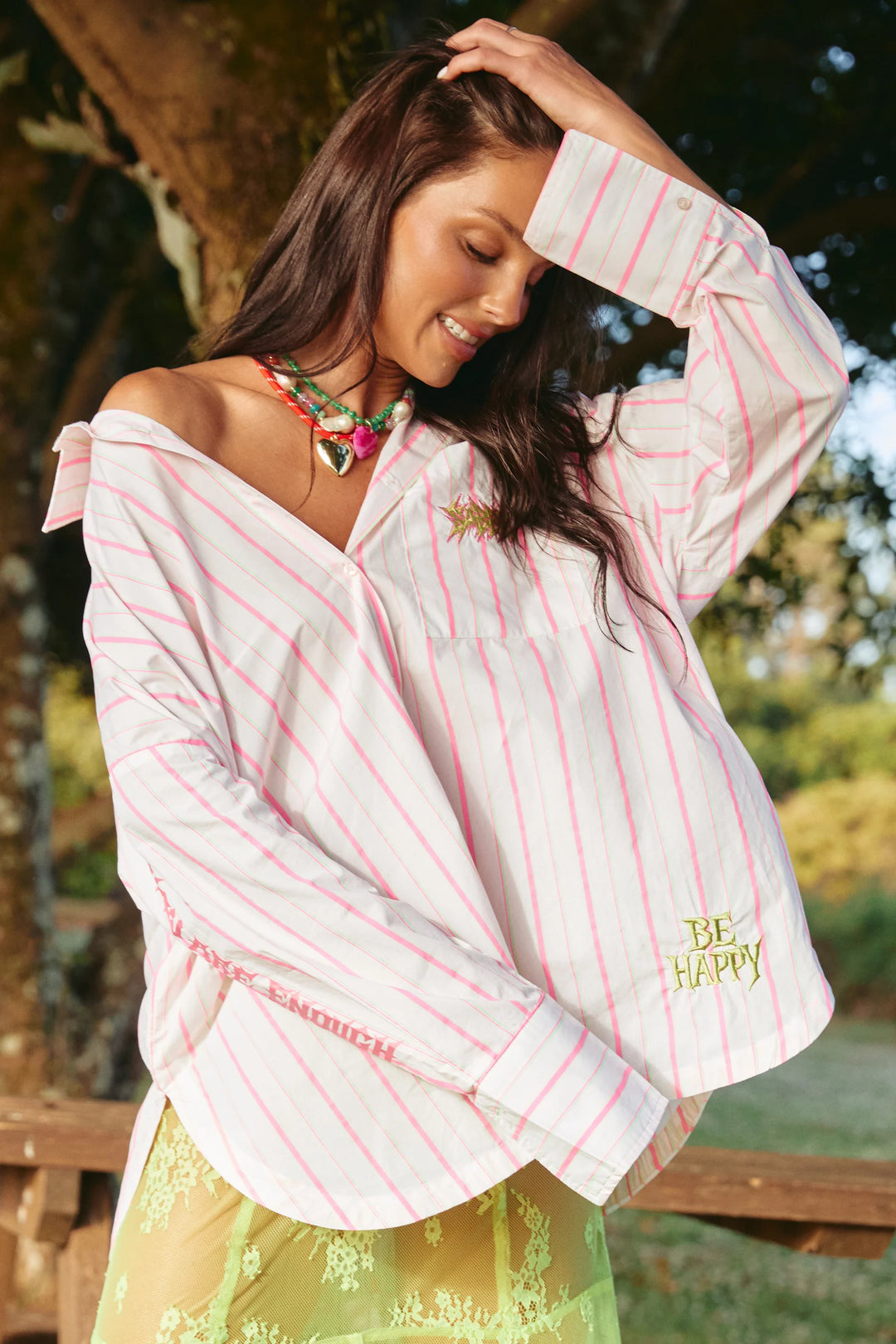 Sabbi Don Julio Shirt- You Are Enough - Pink