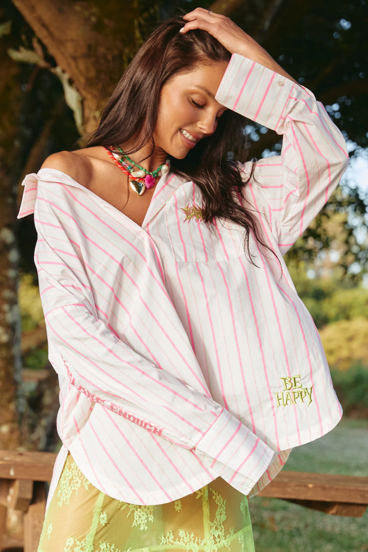 Sabbi Don Julio Shirt- You Are Enough - Pink