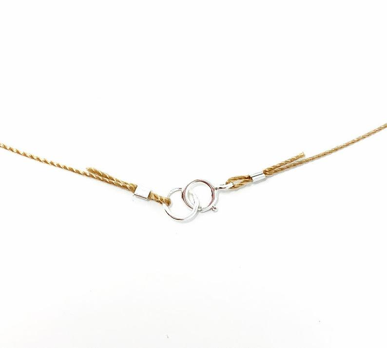 Aquamarine Freeform Gemstone Necklace