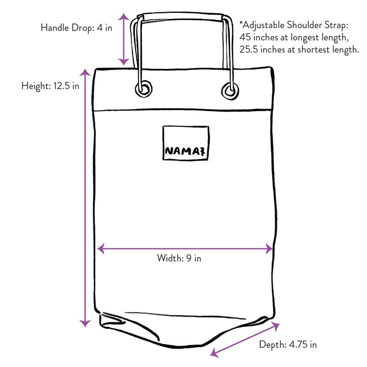 The Goa Mini Market Recycled Nylon Tote Bag - Pool Boy