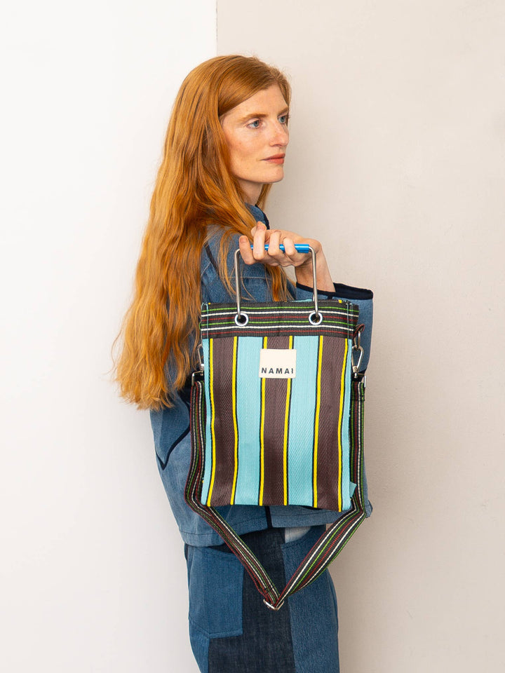 The Goa Mini Market Recycled Nylon Tote Bag - Pool Boy