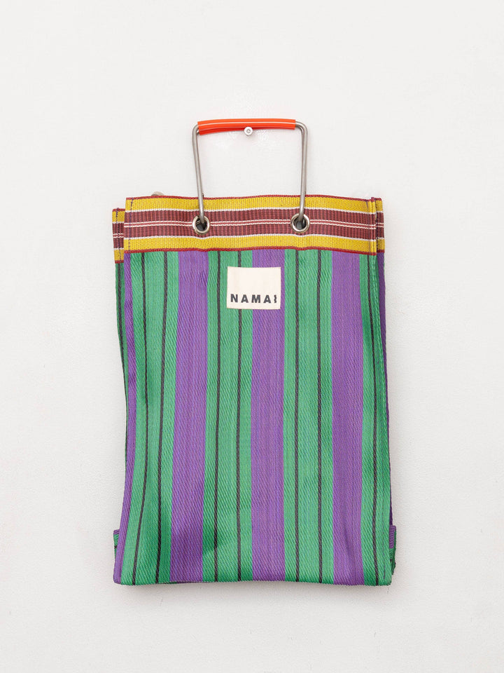 The Goa Market Recycled Nylon Tote Bag - Grape Verde