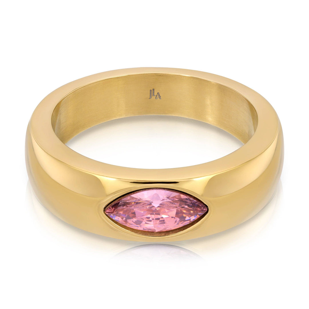 Fallon Marquise Pink Spinel Ring
