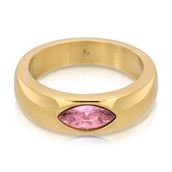 Fallon Marquise Pink Spinel Ring