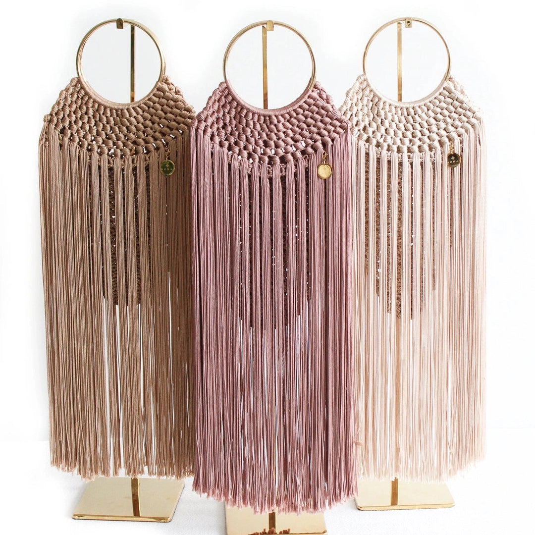 Tiffany Boho Fringe Bag - Resort Statement Purse