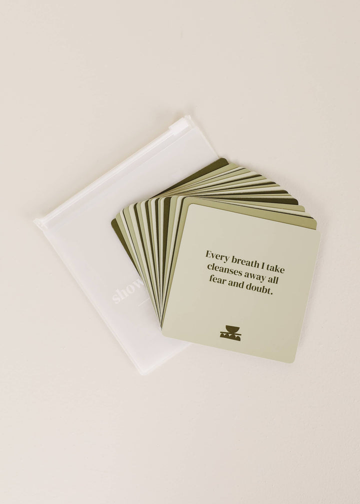 Shower Affirmation™ Cards - Grounding