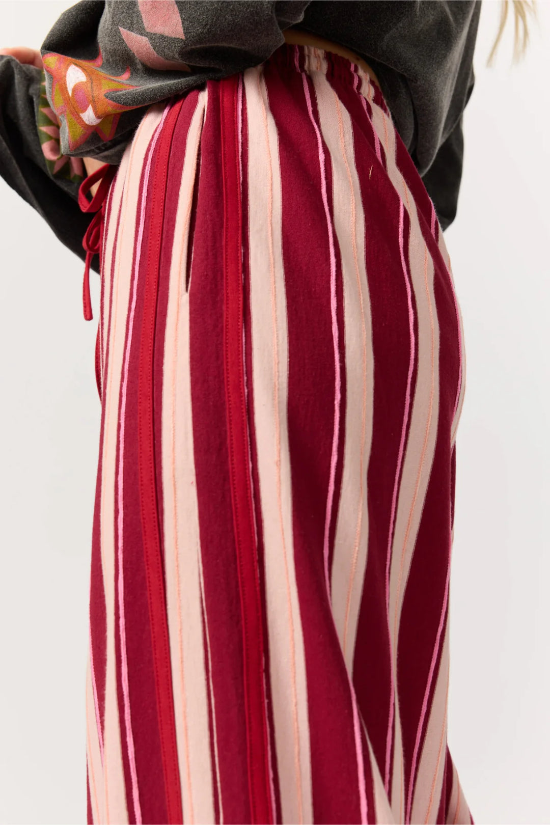 Nine Lives Bazaar Rune Pants- Berry Bang