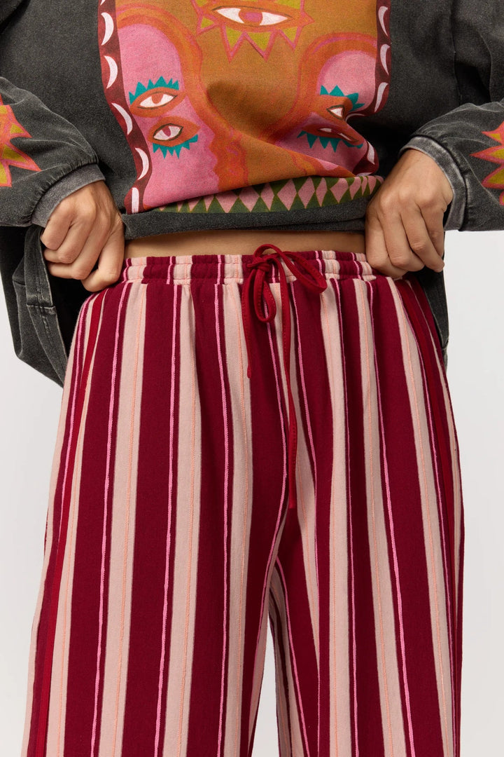 Nine Lives Bazaar Rune Pants- Berry Bang
