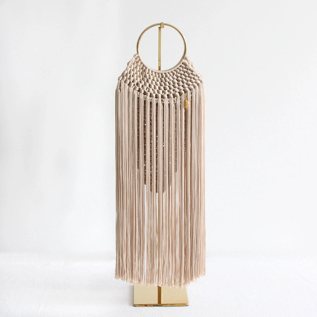 Tiffany Boho Fringe Bag - Resort Statement Purse