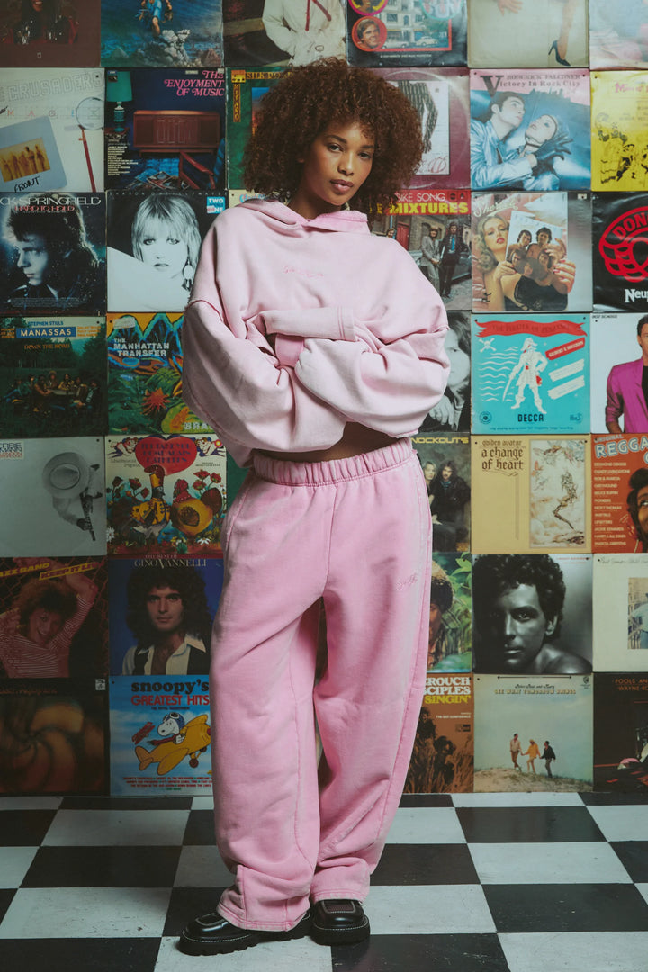 Sabbi The Barrel Trackie Pink