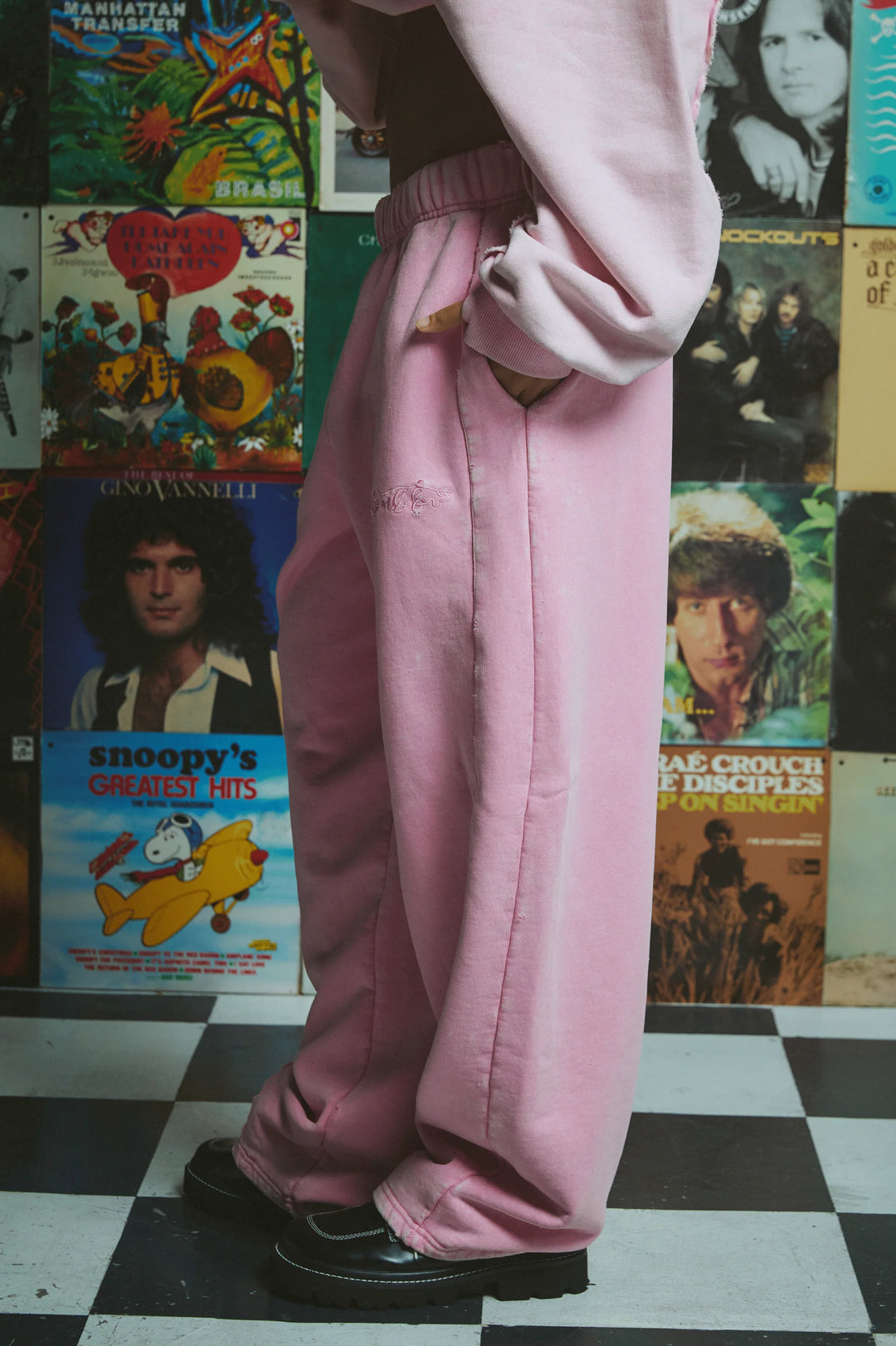 Sabbi The Barrel Trackie Pink