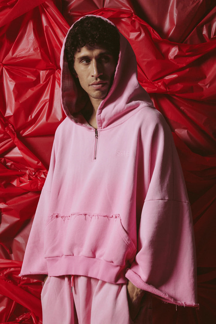 Sabbi Be a Kind Human Hoodie - Pink