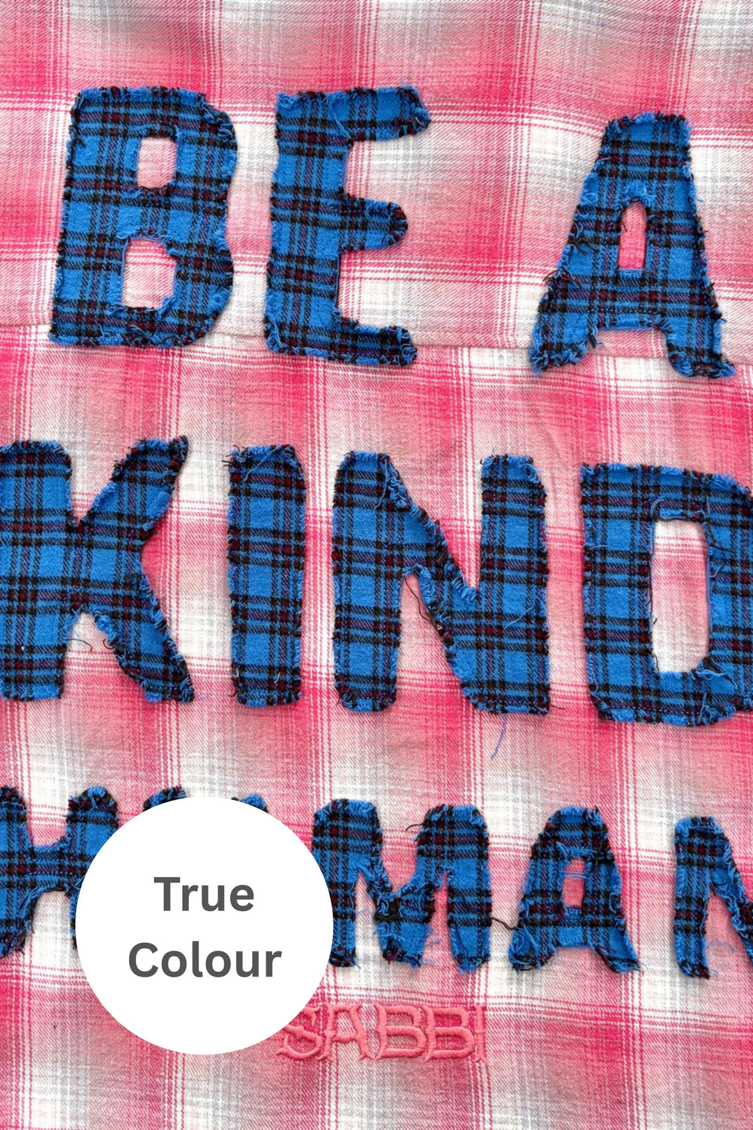Sabbi Be a Kind Human Oversized Shirt - Pink