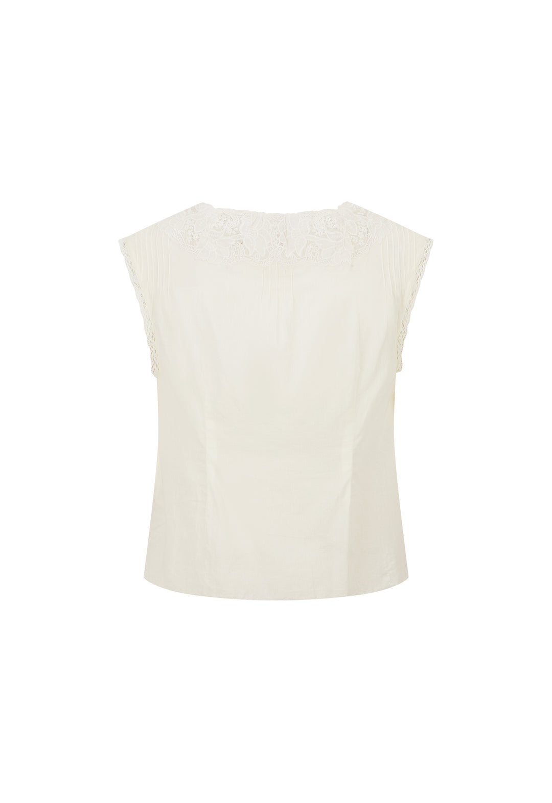 Spell Bridget Lace Cami- Pearl