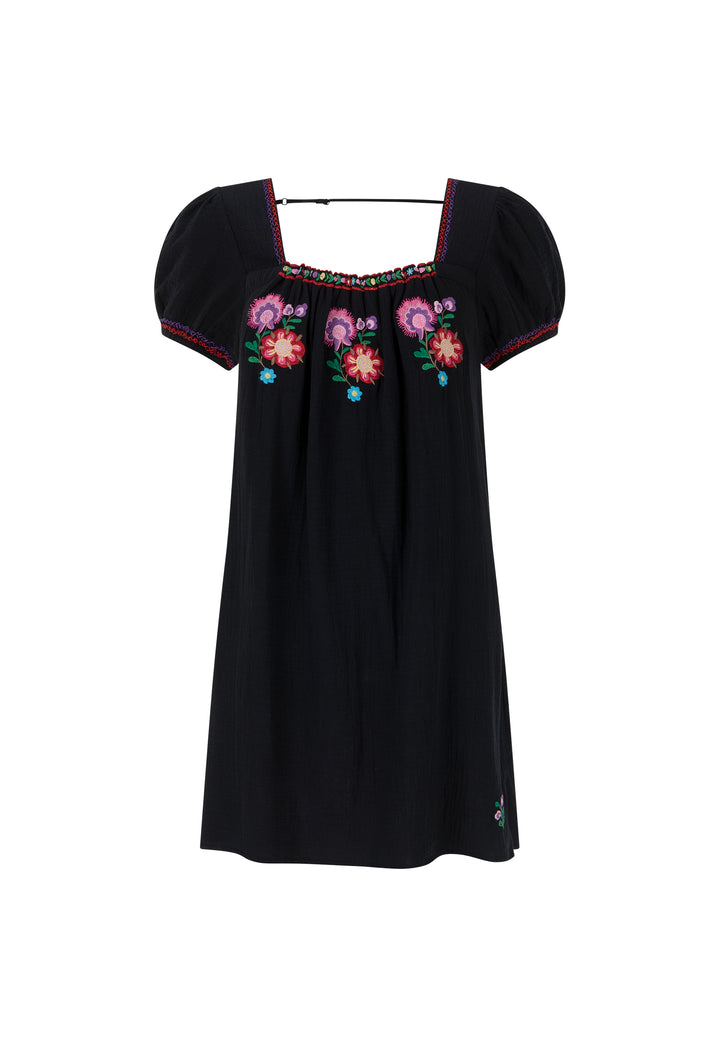 Spell Feliz Mini Dress- Woodland Black