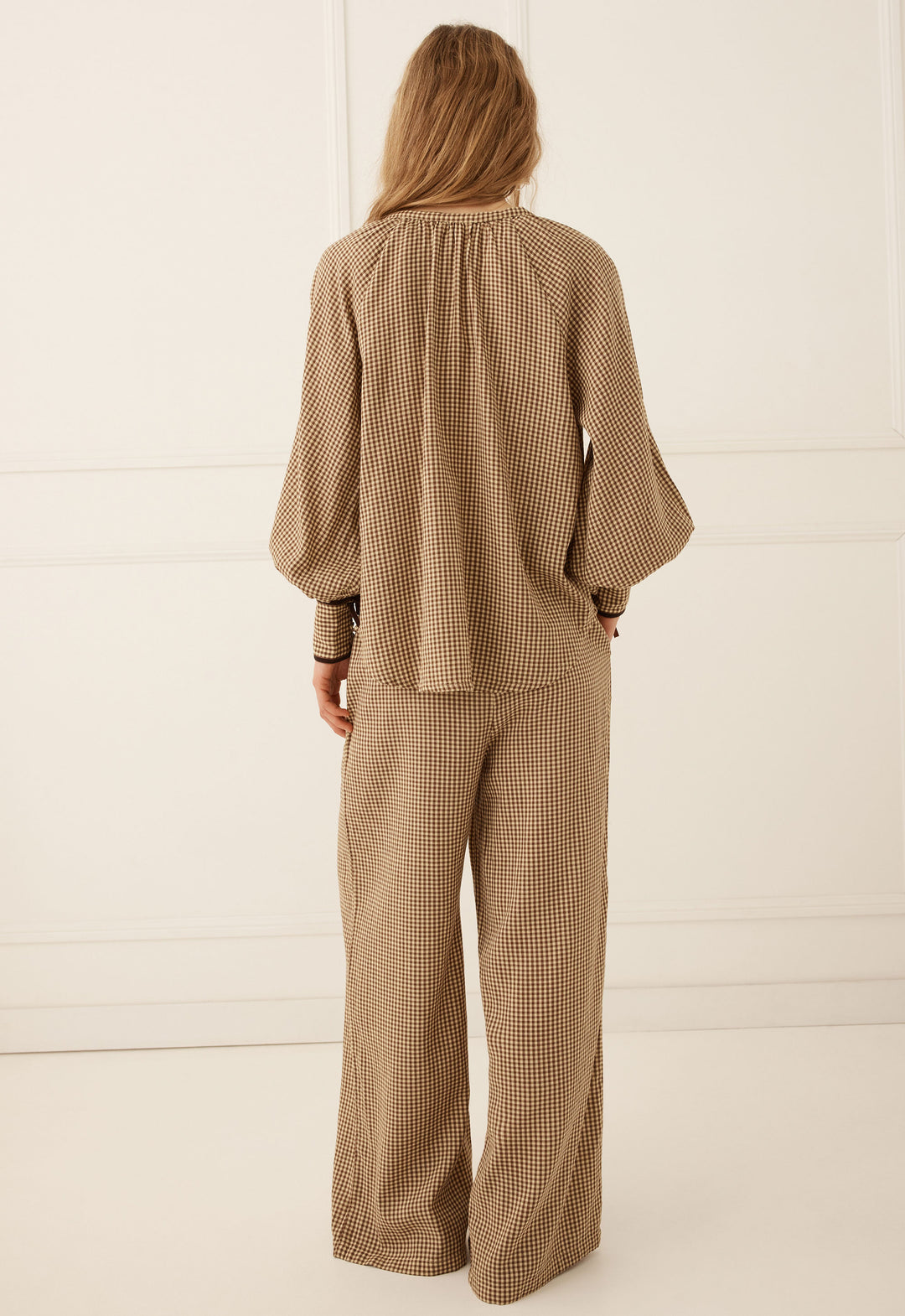 Spell Garden Gate Beach Pant- Gingham