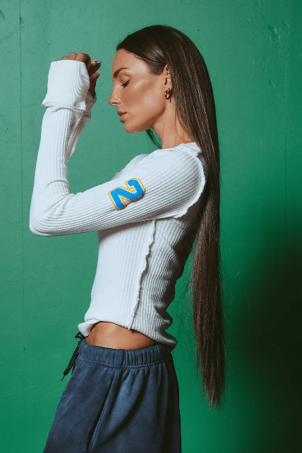 Sabbi Ten on Repeat Top Off White