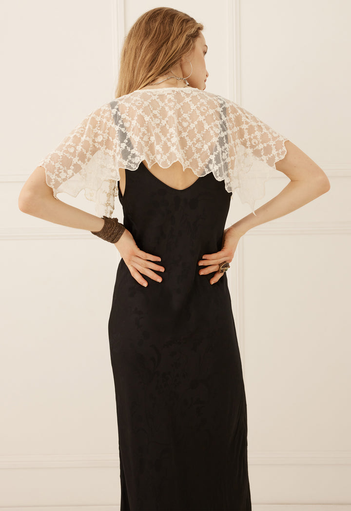 Spell Icon Bias Dress- Midnight
