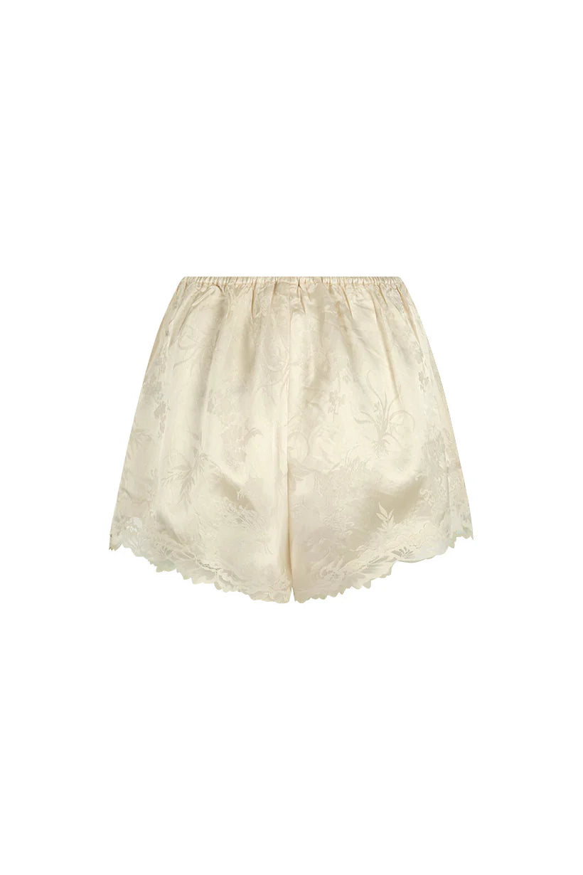 Spell Dubois Lace Short- Pearl