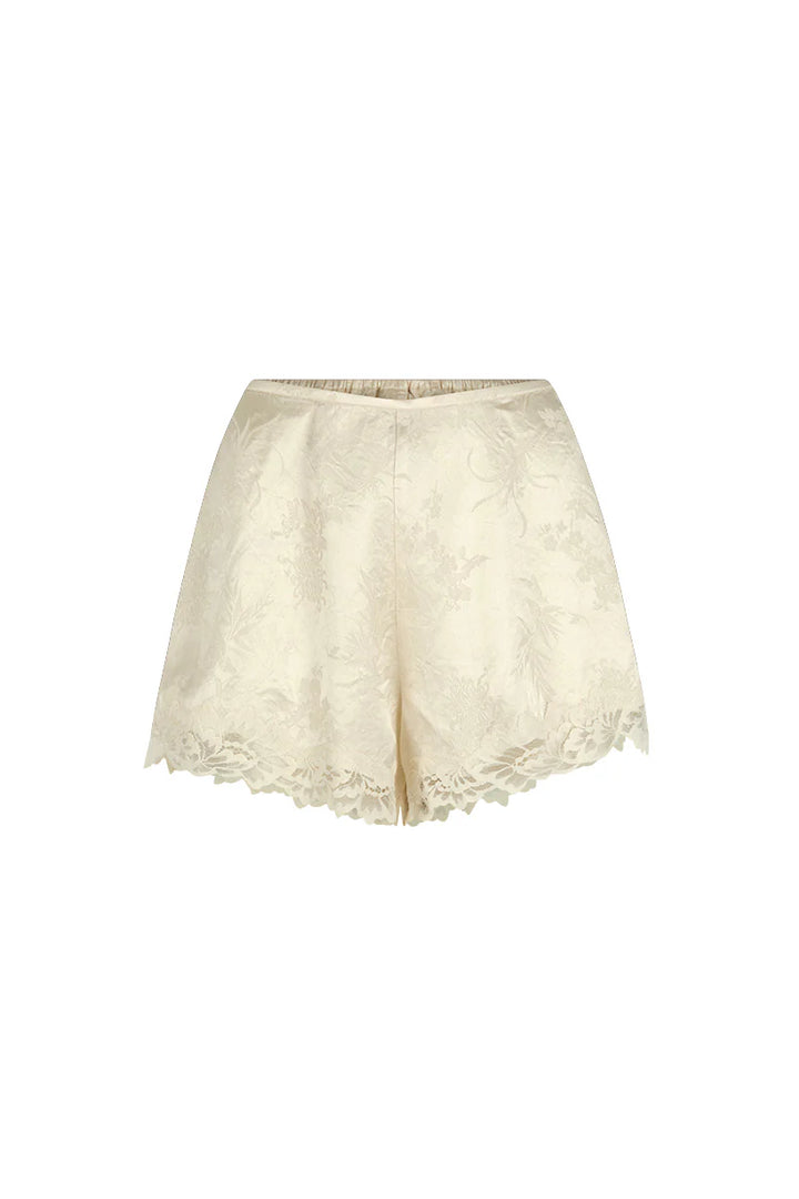 Spell Dubois Lace Short- Pearl