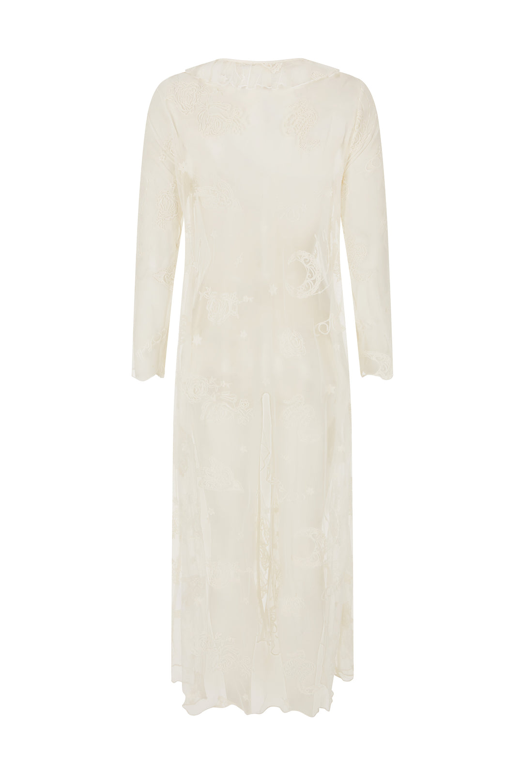 Spell Mooncharm Mesh Duster- Vintage cream