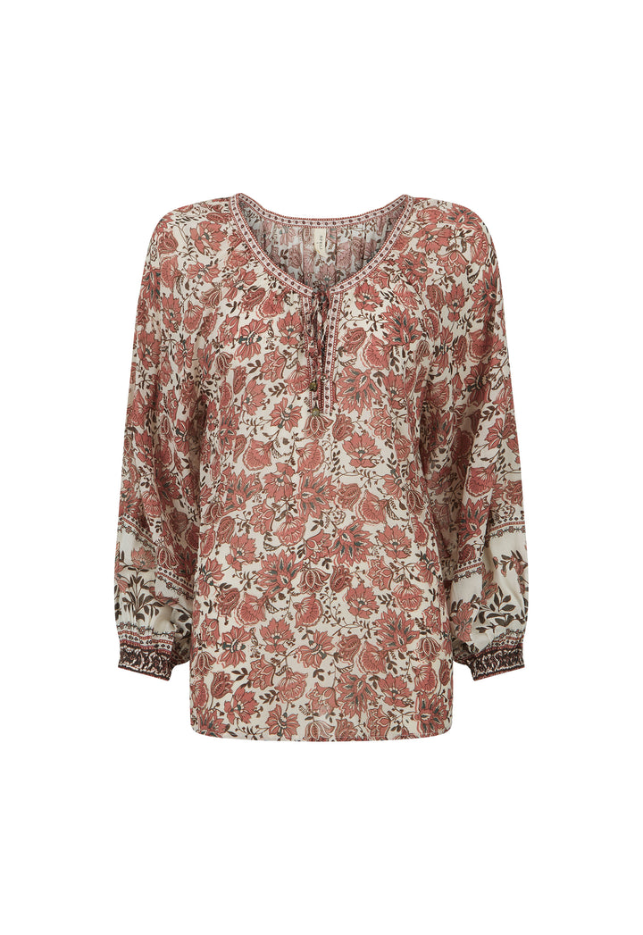 Spell Petalwood Blouse- Dusty Rose