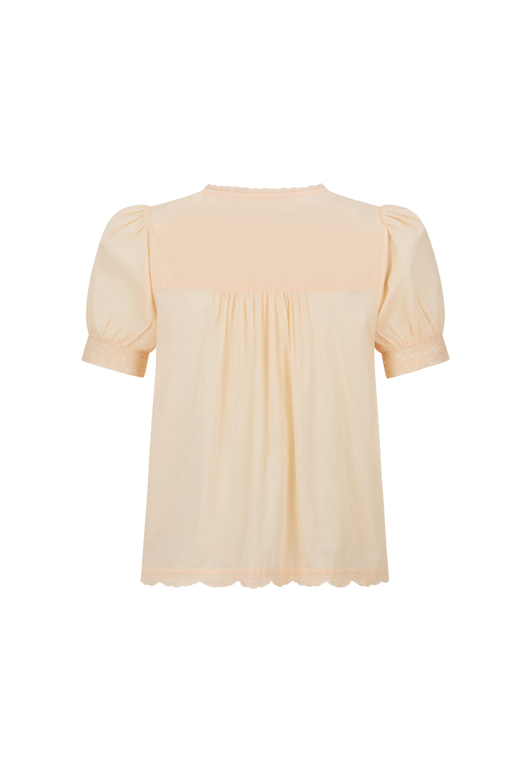Spell Prairie Short Sleeve Blouse- Apricot