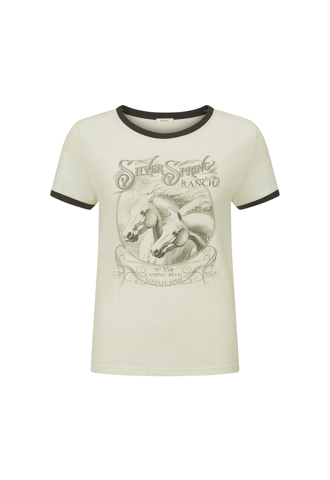 Spell Silver Spring Tee- Vintage Cream