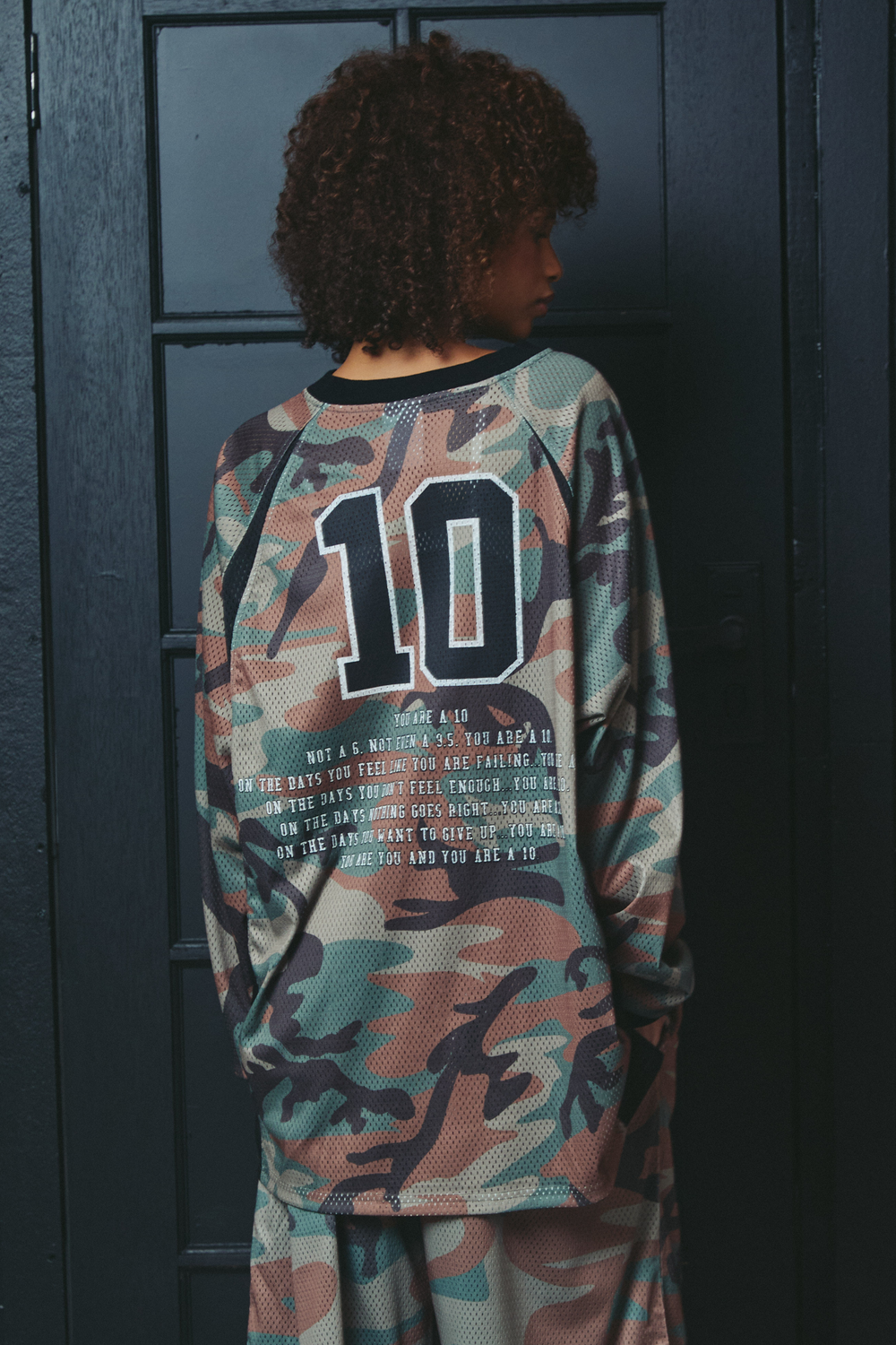 The 10 Mesh Top - Camo