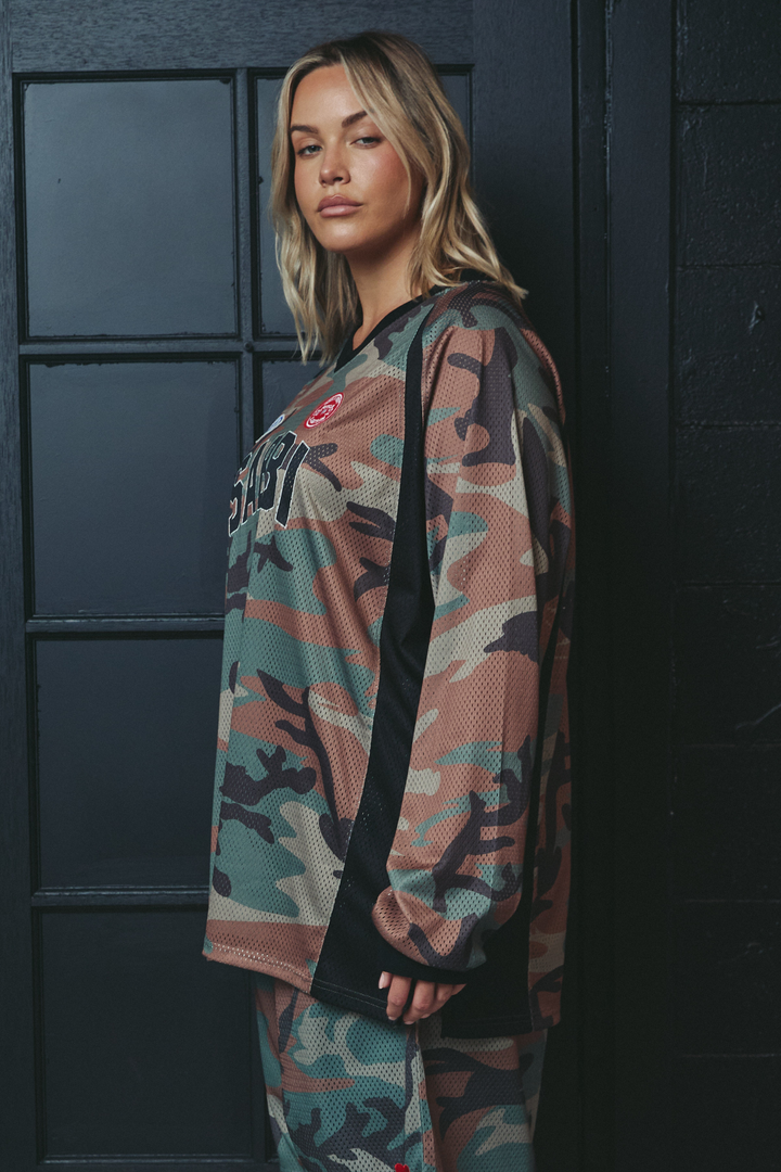 The 10 Mesh Top - Camo