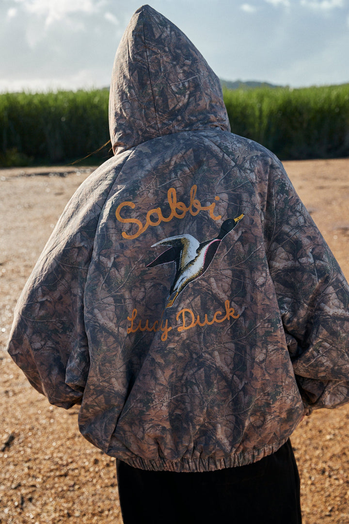 Sabbi Lucky Duck Bomber Jacket - Tree Camo