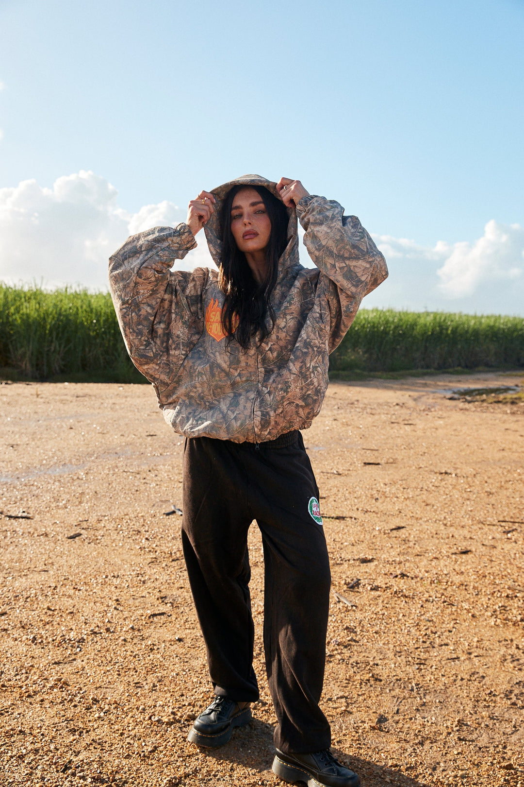 Sabbi Lucky Duck Bomber Jacket - Tree Camo