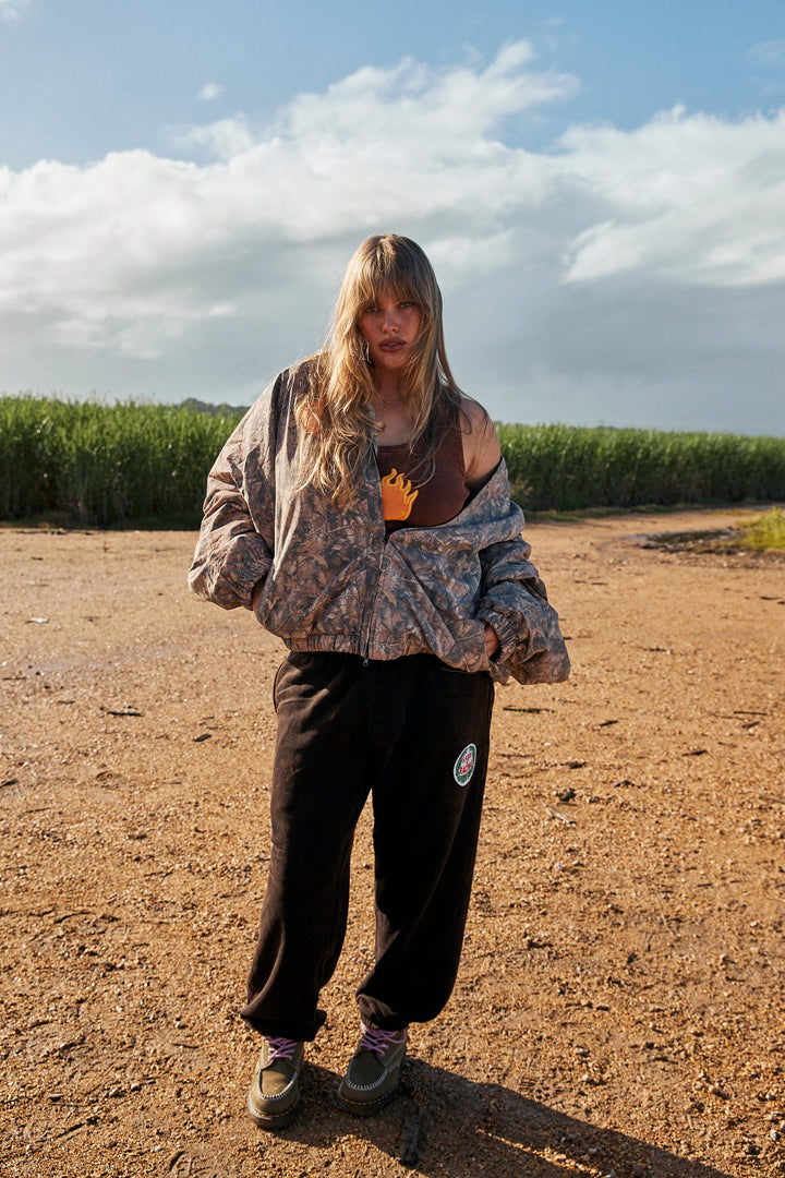 Sabbi Lucky Duck Bomber Jacket - Tree Camo