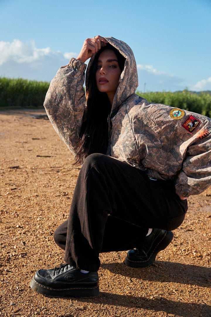 Sabbi Lucky Duck Bomber Jacket - Tree Camo