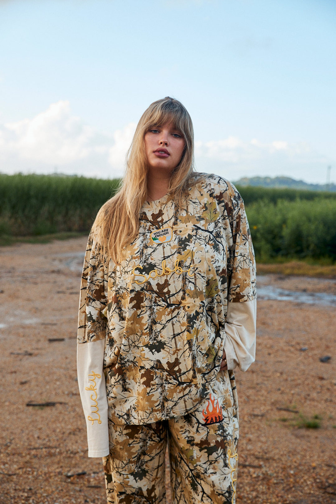 Sabbi The Lucky Duck Woodland Long Sleeve Tee
