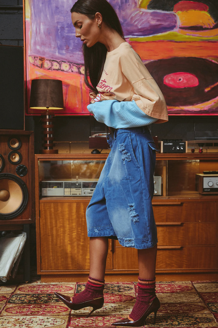 Sabbi Mechanic Jorts