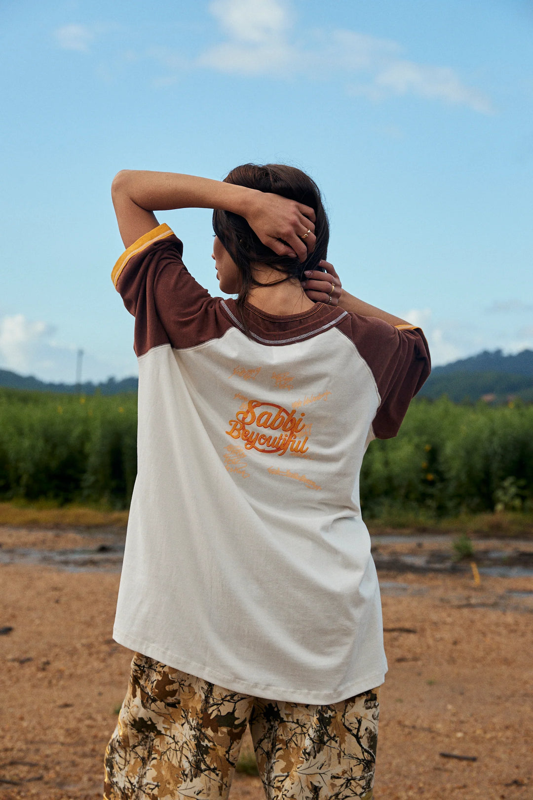 Sabbi The Very Oversized Lucky Duck Raglan Tee