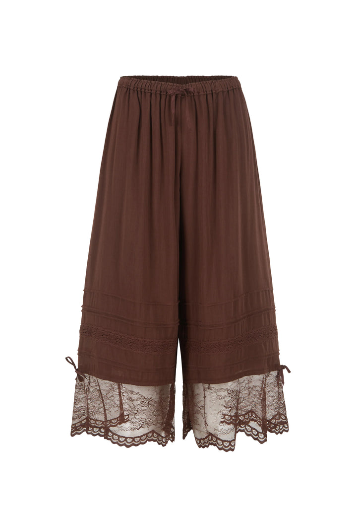 Spell Teodora Lace Pantaloon in Fudge
