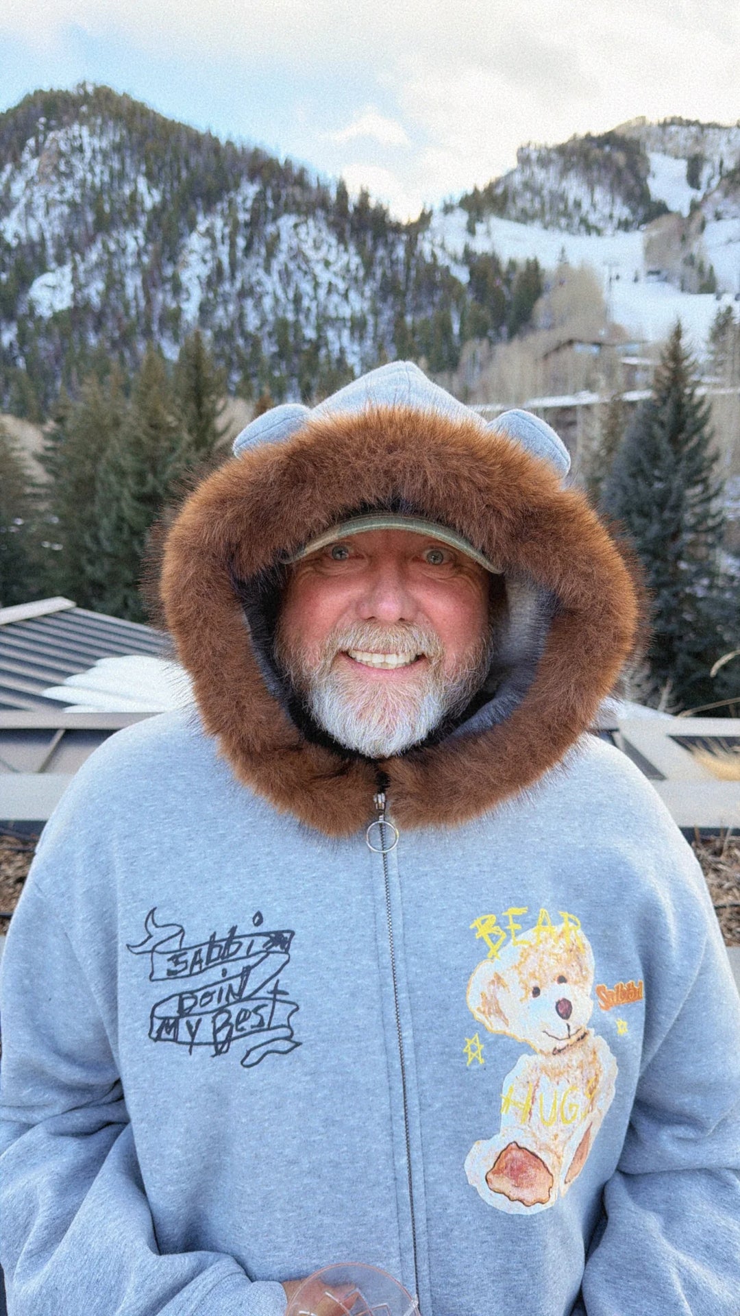 Sabbi Bear With Me Zip Hoodie