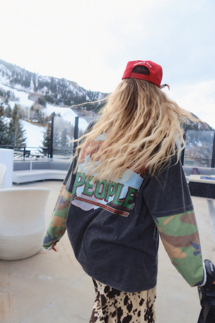 Sabbi Pow Pow Long Sleeve Tee