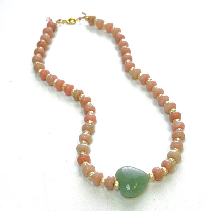 Arden Pink Opal Necklace - Meadow CollectiveNecklace