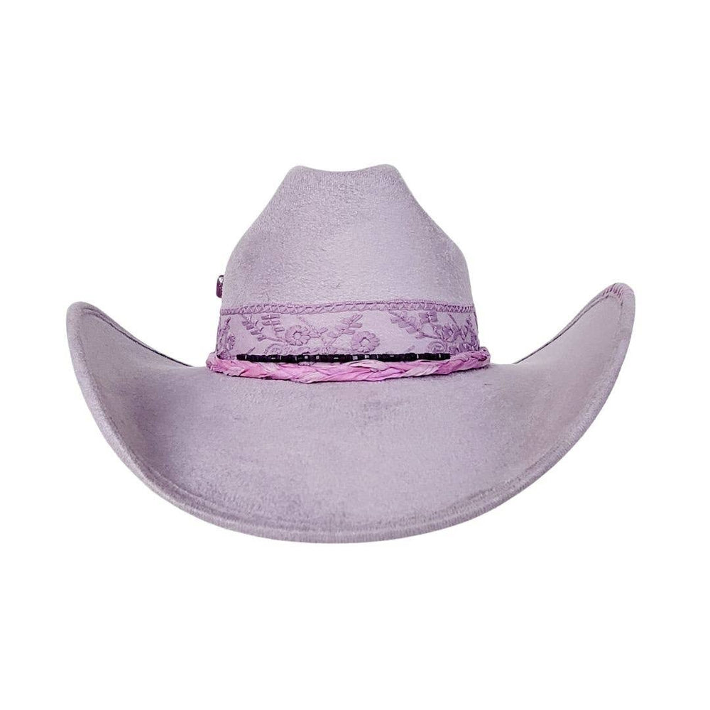 Ariz Cowboy Crown Hat Lilac - Meadow Collectivehat