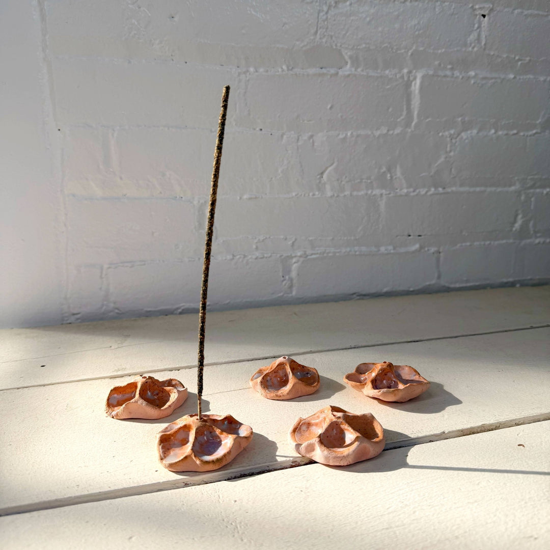 Assorted Floral Incense Holder - Meadow Collectiveincense holders