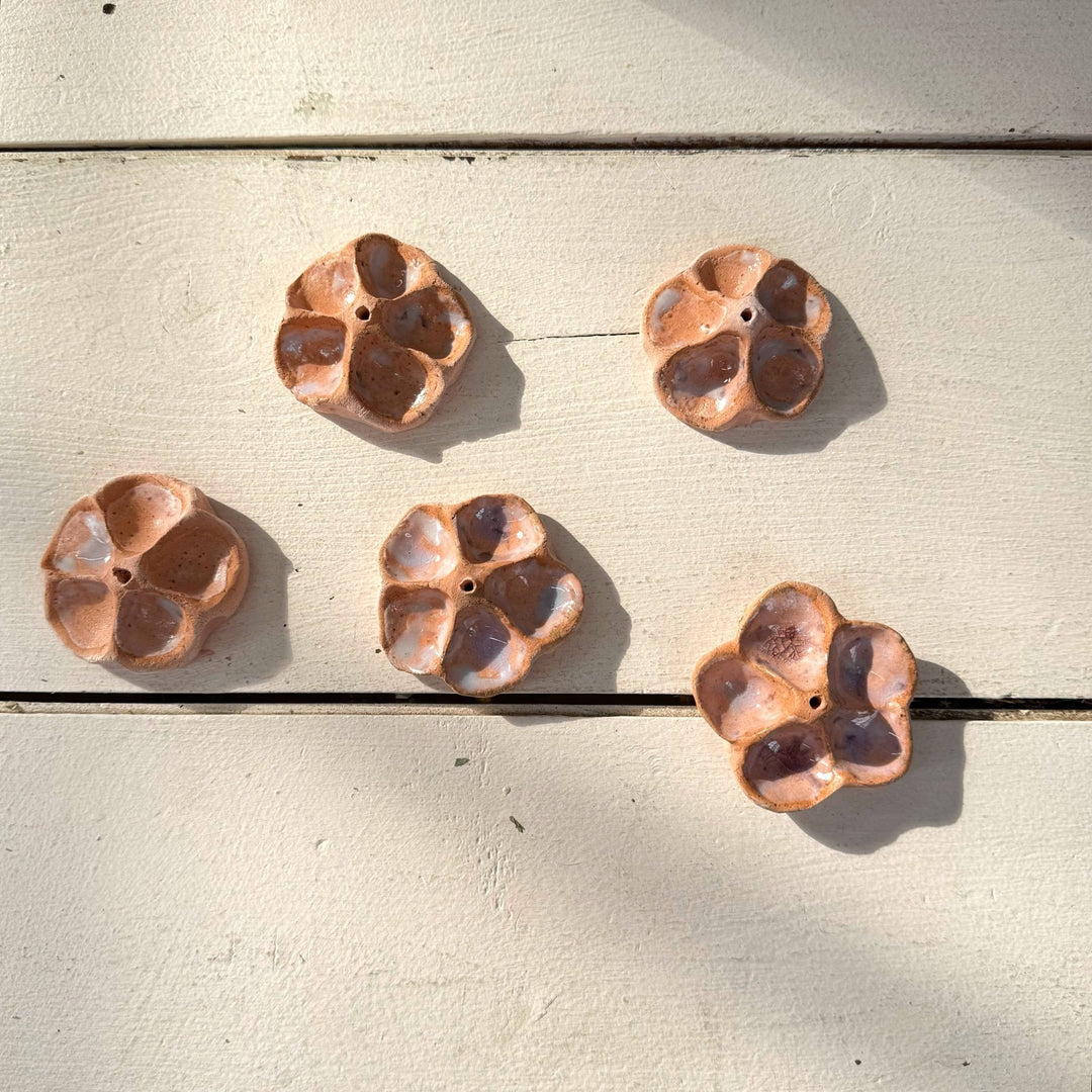 Assorted Floral Incense Holder - Meadow Collectiveincense holders