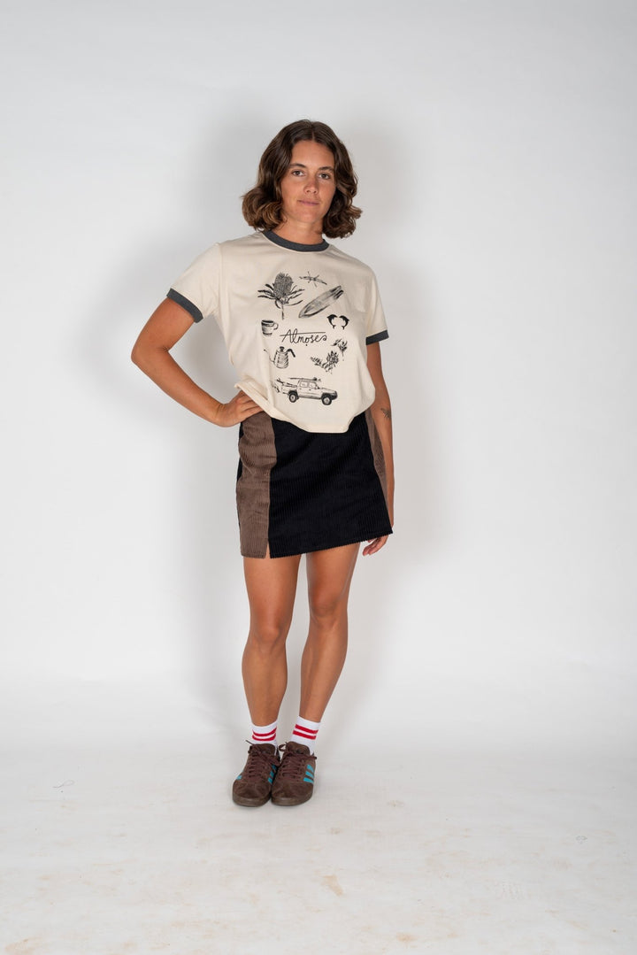 Yaz Artifacts Ringer Tee