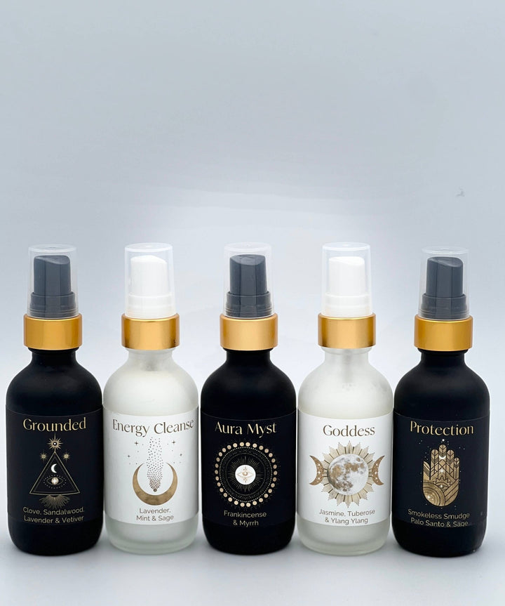 Aura Myst: Cedar &amp; Sage Essential Oil Aromatherapy Spray - Meadow Collectiveroom spray