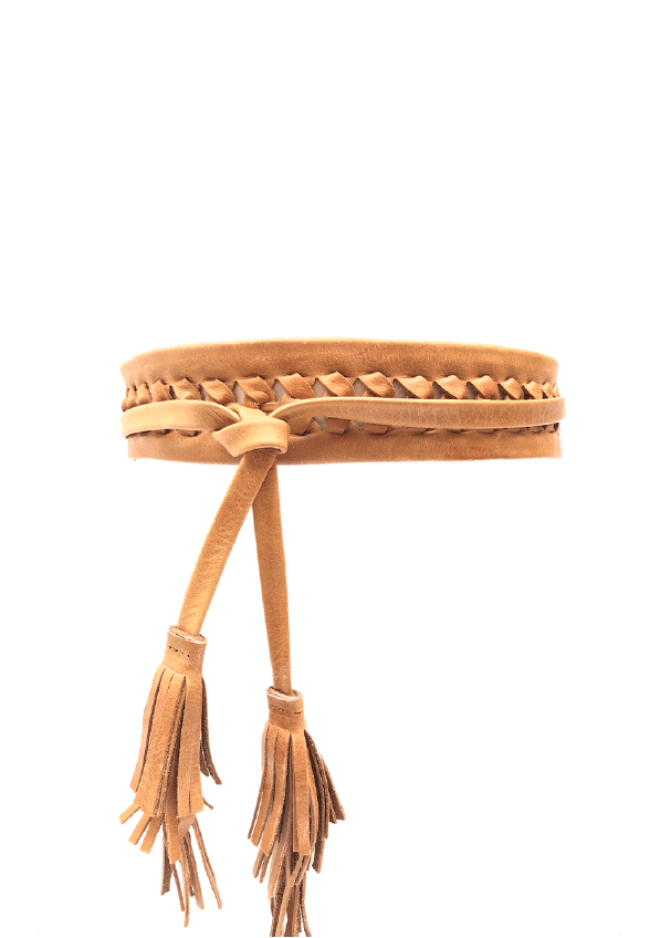 Ava Wrap Belt - Cognac - Meadow Collectivebelt