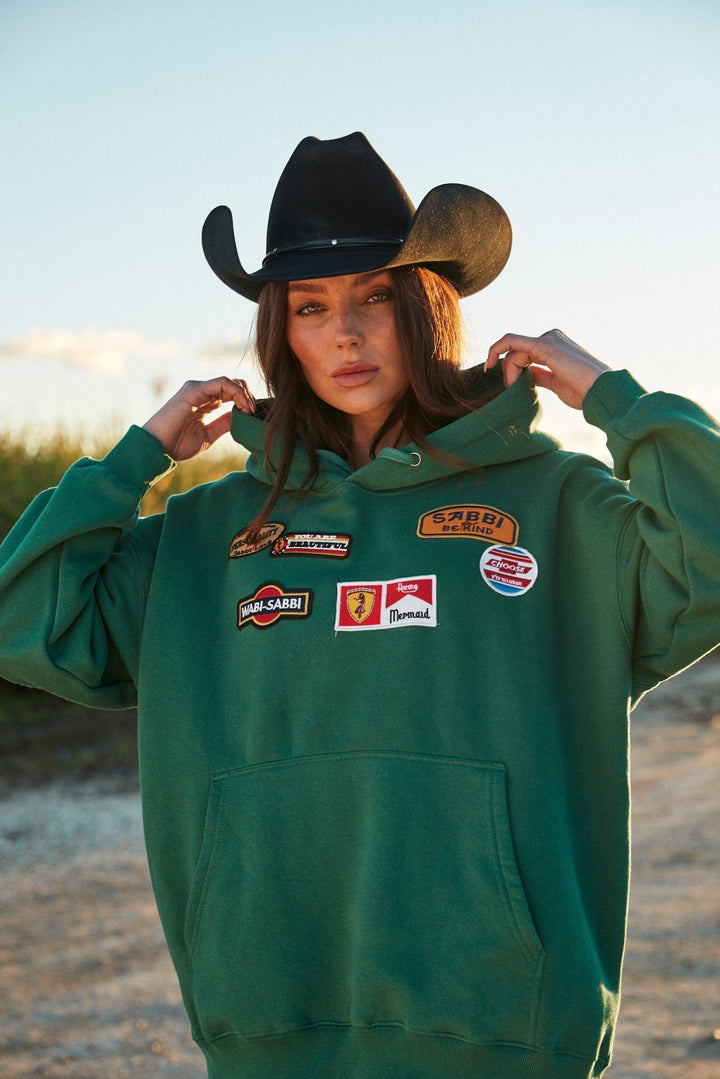 Be Youtiful Hotel Hoodie - Green - Meadow Collectivehoodie